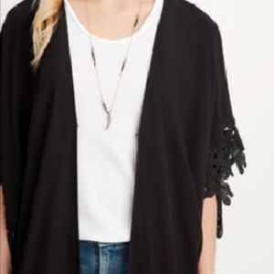 Stella&dot blk Kimono XL